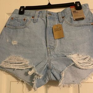 Brand new with tag Levi 501 shorts